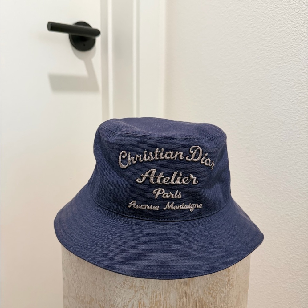 Dior Navy Blue Bucket Hat